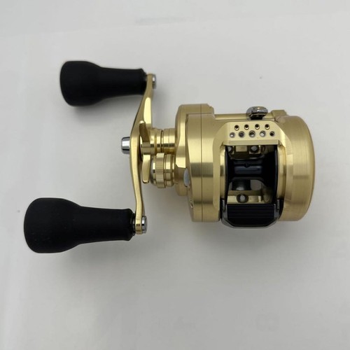 Shimano 23 CALCUTTA CONQUEST MD 301XGLH SINISTRO Mulinello da Baitcasting Made in Japan - Foto 7 di 11