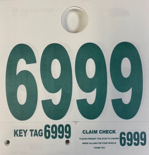 Service Dispatch Numbers, White Heavy Stock, 1,000 Qty. - Bild 28 von 40