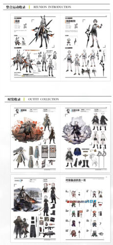 Arknights Official Artworks VOL.2 Einstellungen Buch Geschenkbox Acryl Ständer Abzeichen - Bild 9 von 10