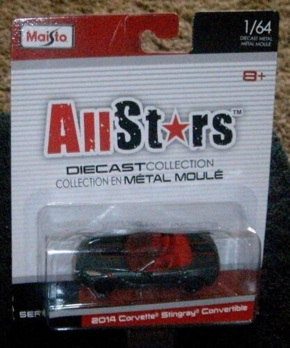 Corvette Stingray 2014 convertible Maisto ALL STARS 1/64 serie diecast 14 - Imagen 3 de 5