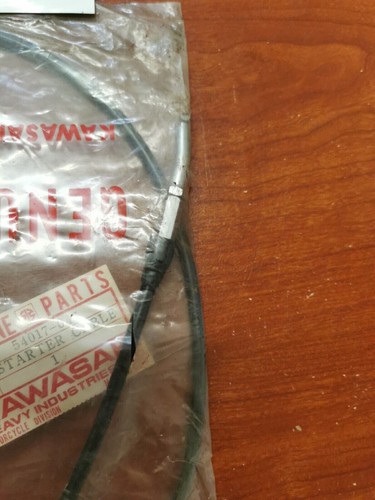 NOS Kawasaki 1970 - 1973 G4TR KV100 1972 - 1973 G5 STARTER CABLE 54017-047 K22 - Picture 3 of 5