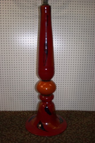  Vintage signierte handgefertigte Glas Menora beschichtetes Silber & Glassteine 72" hoch. - Bild 3 von 6