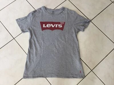 Tee-shirt LEVI’S taille M gris tres bon état - Photo 1/4