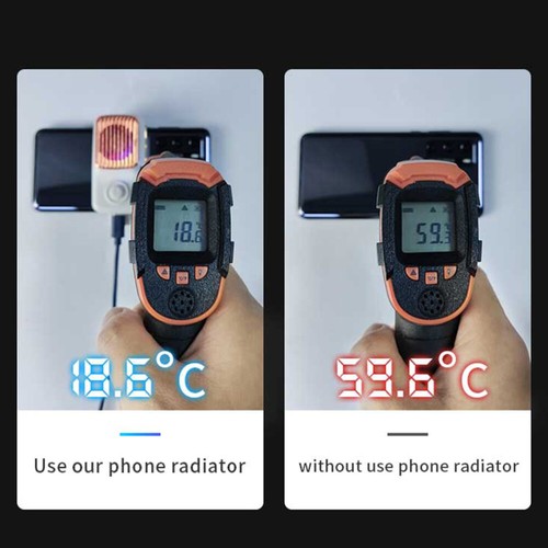 Adjustable Cooling Device Mobile Phone Cooler Cell Phone Cooler Phone Radiator - 第 1/12 張圖片