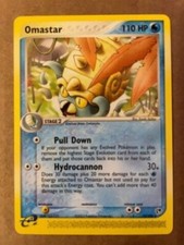 Pokemon Omastar 19/100 Ex Sandstorm E-Series NM See Pictures