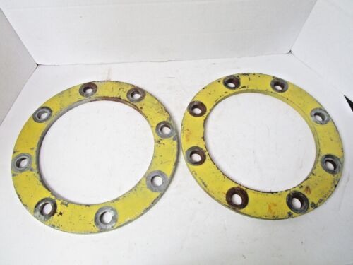 Pair Of John Deere Wheel Rim Spacers Rings Tractor Implements Parts