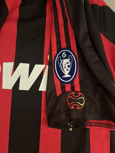 AC Milan 06/07 shirt retro vintage Paulo Maldini Champions League - Zdjęcie 5 z 5