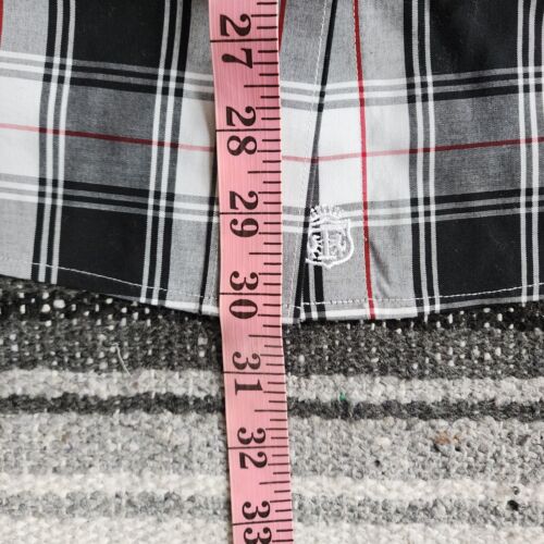 NWT Talbots Plus Sz 18W Non-Iron Long Sleeve Button Down Shirt Black Red Plaid - Picture 18 of 18