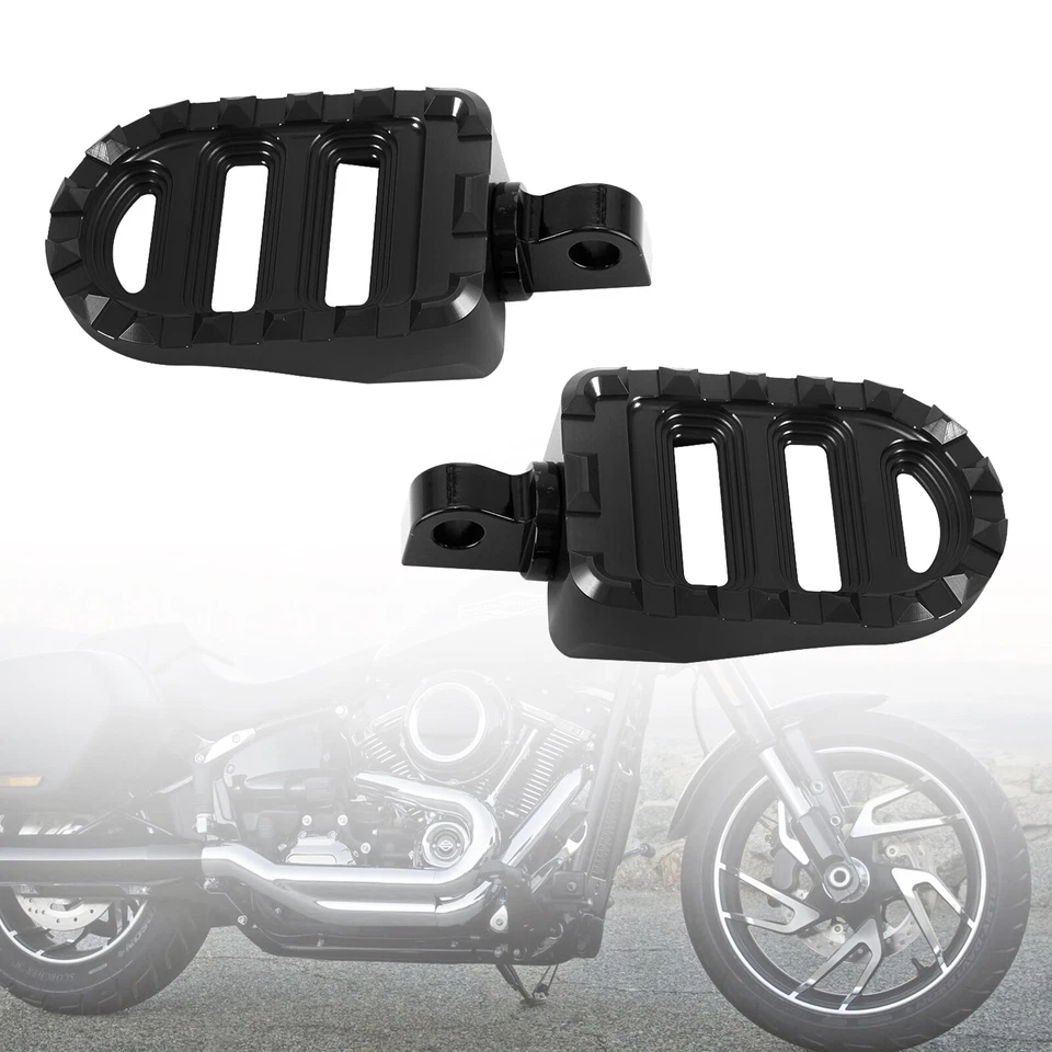 Front Footrests Foot Peg fit for Dyna Sportster 883 Electra Glide Road Glide US — 第 3/4 张图片