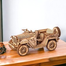 ROKR 3D Wooden Puzzle Model Kits DIY Building Craft Robotime Toys for Adult