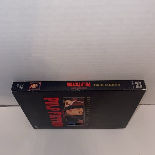Pulp Fiction DVD Collectors Edition Quentin Tarantino Bruce Willis Uma Thurman - Picture 17 of 19