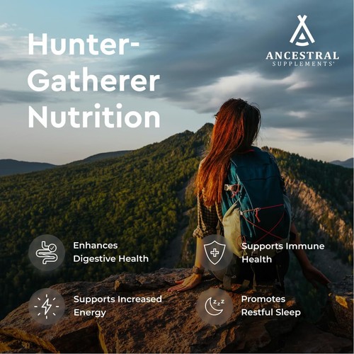 Ancestral Supplements Greens Powder Capsules, Organic Superfood 615mg - 180 Caps - Bild 3 von 5