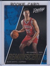 BEN SIMMONS ROOKIE CARD 2016 Prestige Basketball RC Philadelphia 76ers Nets