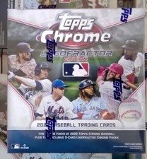 2022 Topps Chrome Baseball Logofractor Edition Factory Sealed MEGA BOX Lot 5x