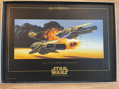 Vintage Star Wars Concept Art The Phantom Menace
