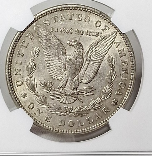 Morgan Silver Dollar 1884 Philadelphia NGC AU 55  - Picture 10 of 14
