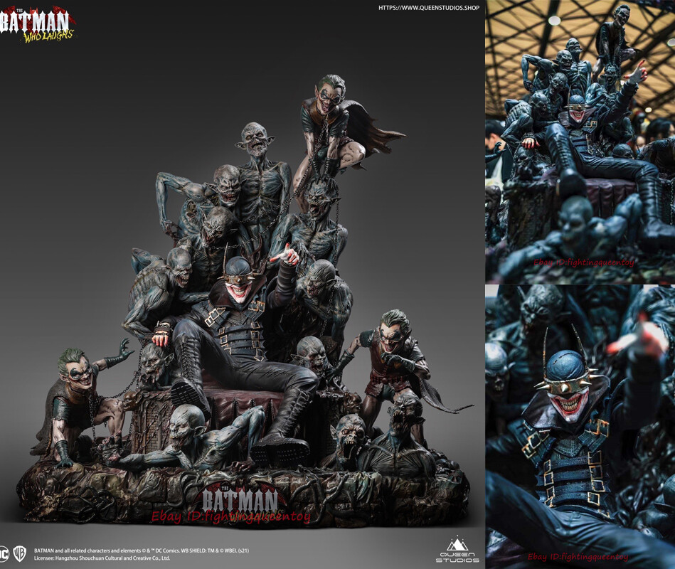 Buy Queen Studios The Batman Who Laughs On Throne 1/4 Full-length