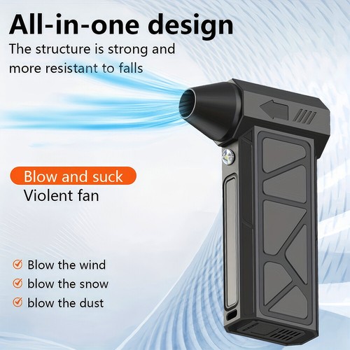 130000RPM Portable Super Jet Fan Dry Powered Air Blower Mini Duster Blower Turbo - Picture 2 of 19