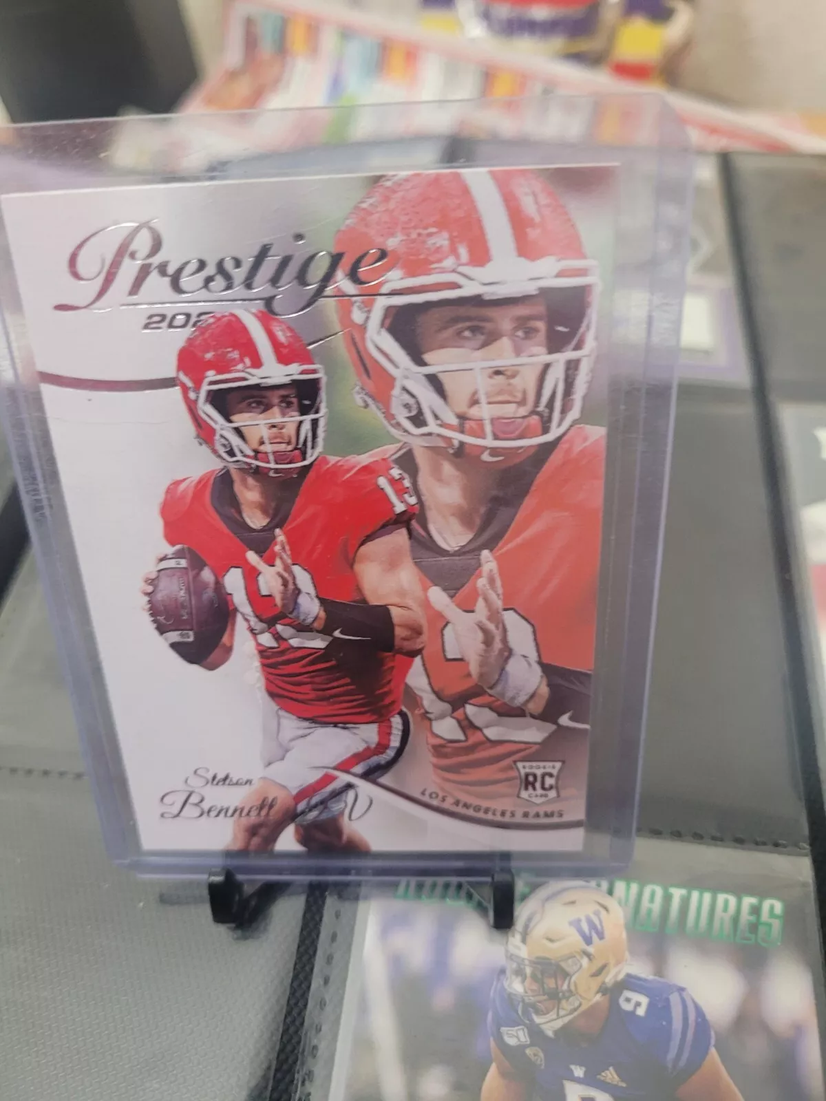 Stetson Bennett trading card