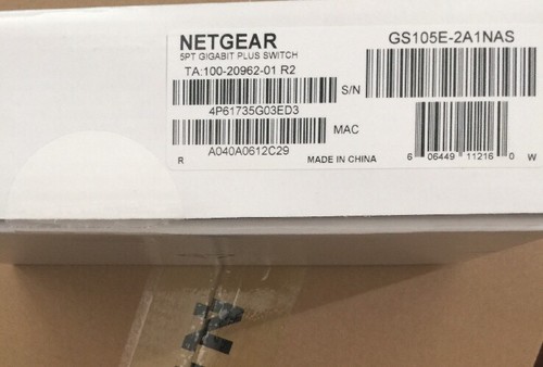NEW NETGEAR ProSAFE GS105Ev2 5-Port Gigabit Web Managed (Plus) Switch - Picture 2 of 2