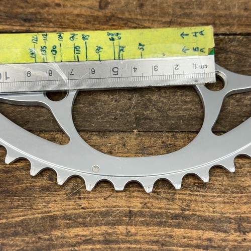 Vintage TA Specialties Alize Chainring 52 Tooth 130 BCD 9 10 Speed France 52t - Picture 10 of 13