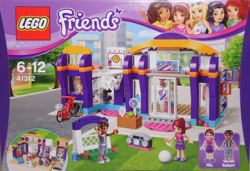 Lego 41312 Sportzentrum Fahrrad Mia Robert Fußball Basketball Boxen Joga NEU