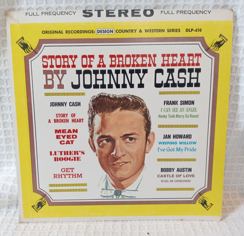 Johnny Cash - Story Of A Broken Heart Vinyl LP Record DLP-610 - Bild 1 von 4
