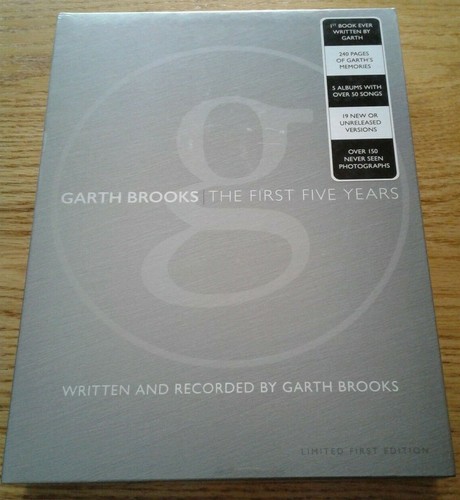 Garth Brooks Sealed 5 CD & Book Box Set: Anthology Part 1: The First Five Years - Picture 2 of 8