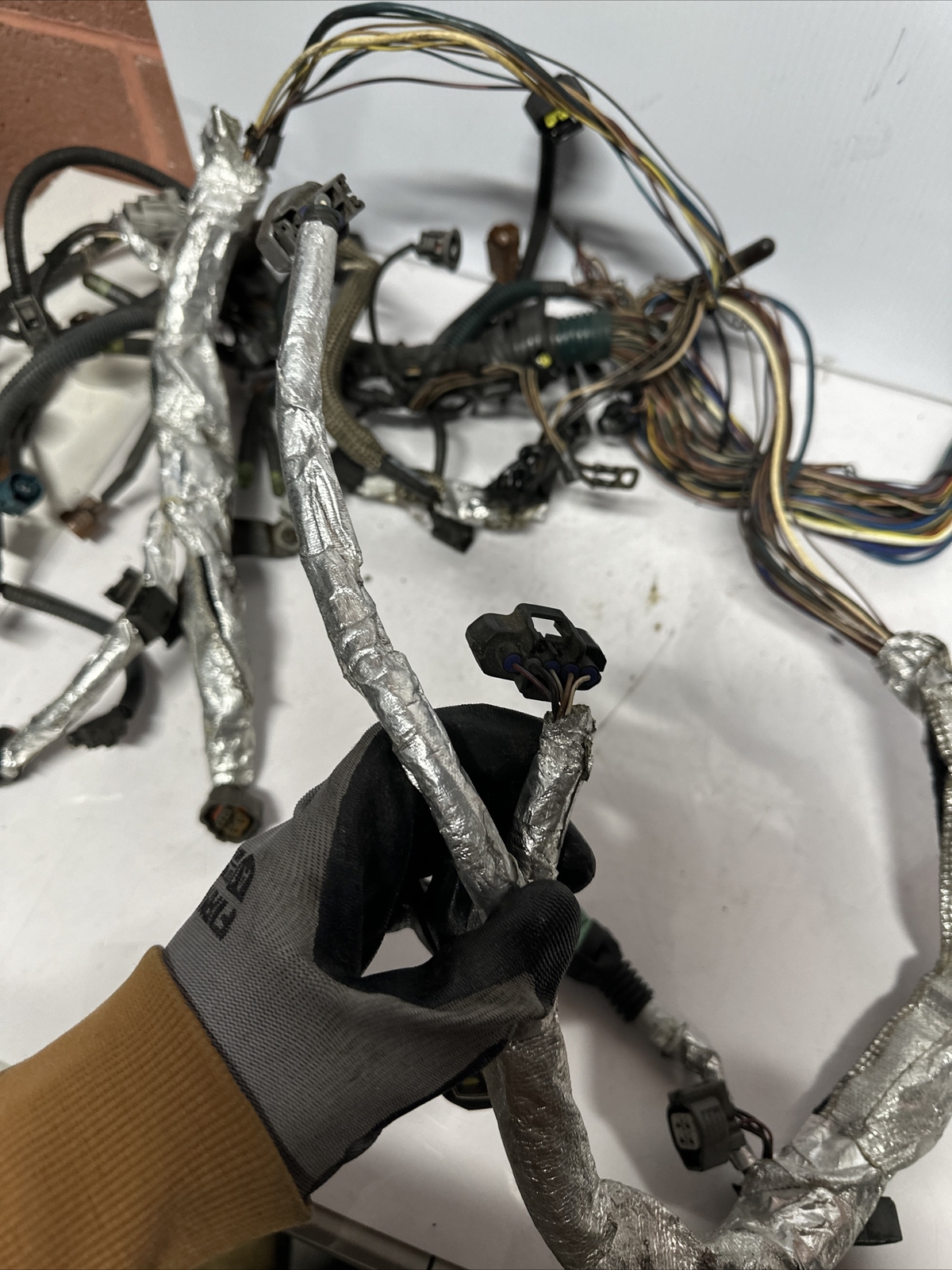 19982000 LEXUS GS300 3.0L 2JZ Engine Wire Wiring Harness OEM part