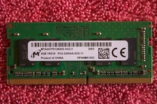 Micron 4GB DDR4-3200 (PC4-25600S) SO-DIMM (MTA4ATF51264HZ-3G2J1)