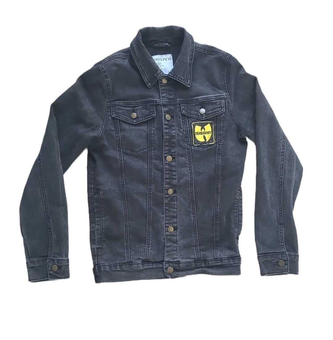 2016 Wu Tang Clan Forever Men s Size Small Black Denim Jacket