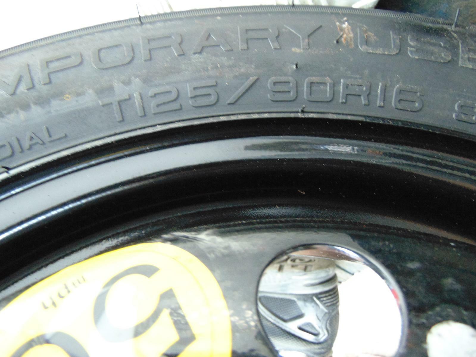 Details zu Mg Mg6 Mk1 16'' Inch Space Saver Steel Wheel & Tyre 16x4J T125/90r16 2011-2016‡ Sofortige Lieferung großer Gewinn