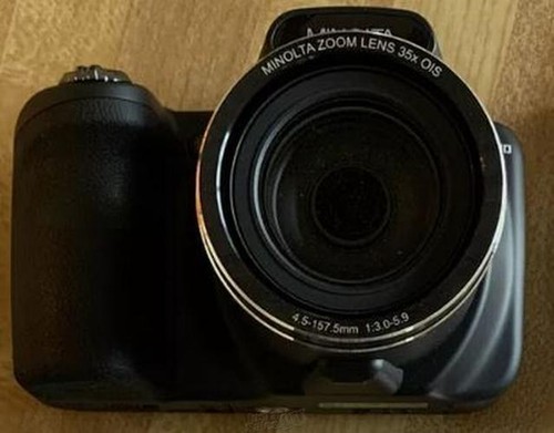 Minolta M35Z 20MP 1080p HD Bridge Digital Camera with 35x Optical Zoom, Black - Picture 3 of 3