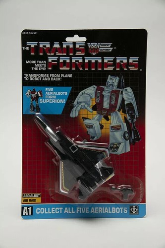 Transformers G1 AERIALBOT LEADER SILVERBOLT SKYDIVE AIRRAID SLINGSHOT Reissue - Picture 8 of 20