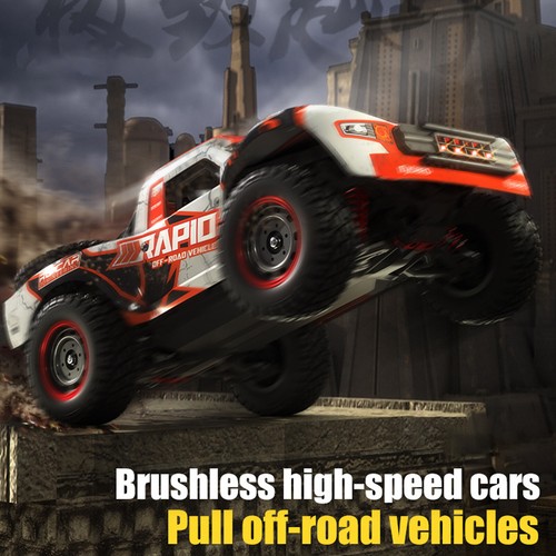 1:14 4WD Brushless 70KM/H High Speed RC Car Remote Control Car RC Drift Trucklu - Picture 13 of 14