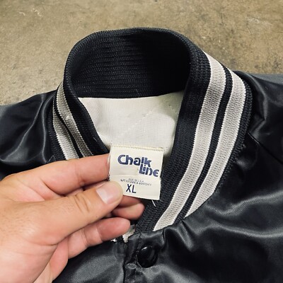 ロサンゼルス レイダース サイズL チョークライン NFL NWA ビンテージ 80's~ Chalk Line 【チョークライン】【ビンテージ】USA製【NFL