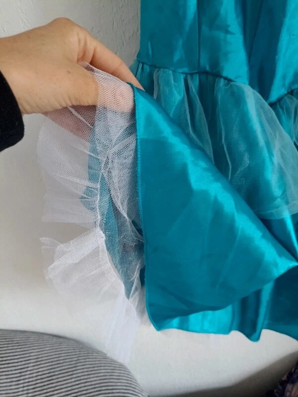 Costume Carnevale Donna Cenerentola Cinderella Disney Halloween Adulto - Immagine 3 di 4