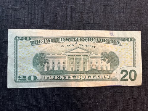 $20 BIRTHDAY / ANNIVERSARY NOTE SEPTEMBER 10, 1993 NA09101993A - Photo 2/2