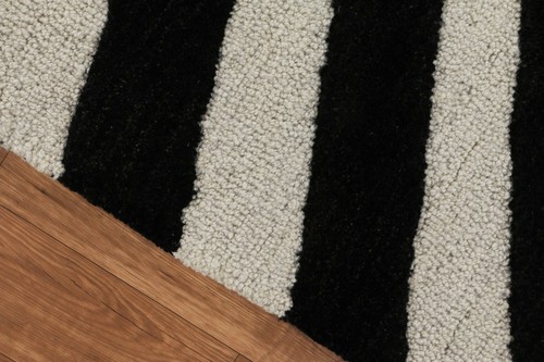 New Optical Square Pattern 8'x8' ft Handmade Tufted 100% wool Area Rugs & Carpet - Picture 9 of 12