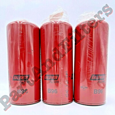 Baldwin B96 Oil Filter Replaces Cummins 3313287 (Pack Of 3) | eBay