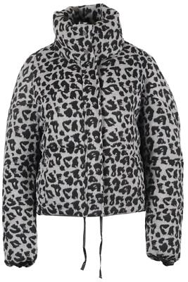 APPARIS WATTIERTE FILZJACKE LEOPARDENMUSTER MEDIUM