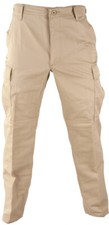 Atlanco TRUSPEC 1541 BDU Pants, Rip-Stop, 100% Cotton, Khaki, Small Regular