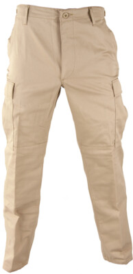 Atlanco TRUSPEC 1541 BDU Pants, Rip-Stop, 100% Cotton, Khaki, X-Large Regular