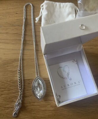 qvc aurora long necklace Never Been Worn UK