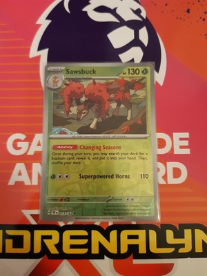 Pokemon | Sawsbuck | Temporal Forces | Reverse Holo