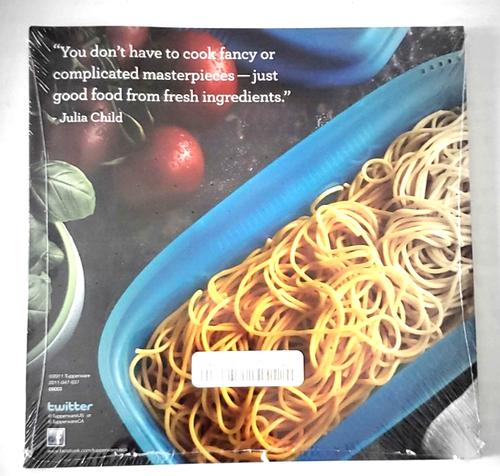 FACTORY SEALED ~ 25 PASTA CREATIONS YOUR FAMILY WILL CRAVE COOKBOOK ~ TUPPERWARE - Picture 3 of 4