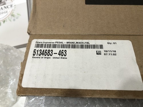 Victory NEW 05-07 OEM NOS Foot Brake Pedal Many Colors To Choose From 5134683 - Bild 6 von 6