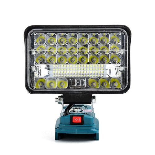 60W Für Makita Li-ion Akku LED Arbeitsleuchte 18V Strahler Licht Taschenlampe - Bild 12 von 50