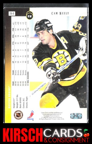 Cam Neely 1994-95 cubierta superior #364 Boston Bruins - Imagen 2 de 2