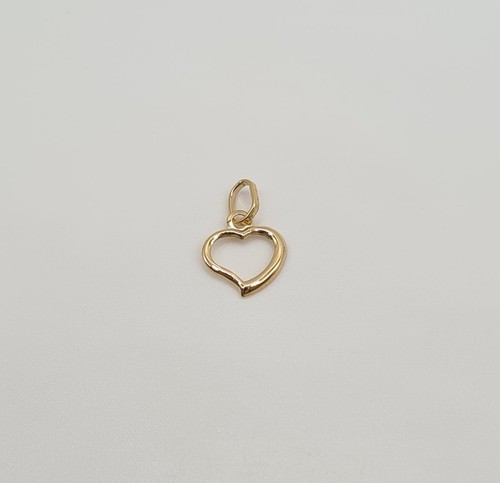 Pendentif coeur en Or jaune 18 carats Poids: 0.25g - Picture 4 of 5